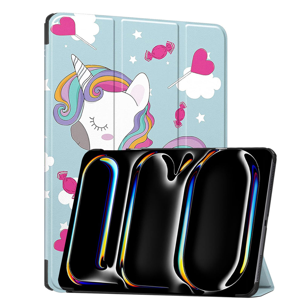 Futrola za Apple iPad Pro 13 (2024), Techsuit, FoldPro Unicorn, Višebojna