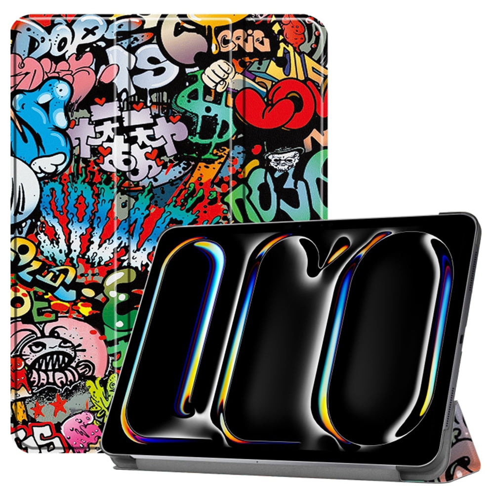 Futrola za Apple iPad Pro 13 (2024), Techsuit, FoldPro Urban Vibe, Višebojna
