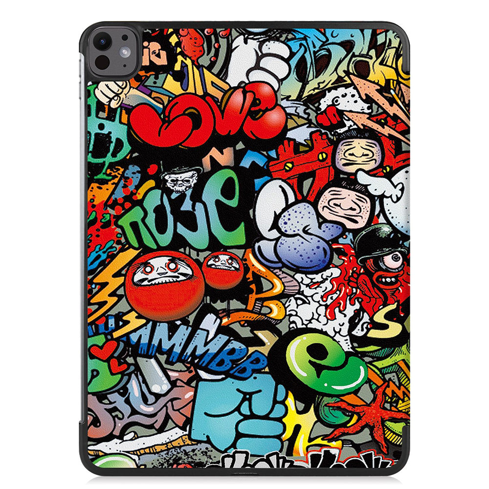 Futrola za Apple iPad Pro 13 (2024), Techsuit, FoldPro Urban Vibe, Višebojna