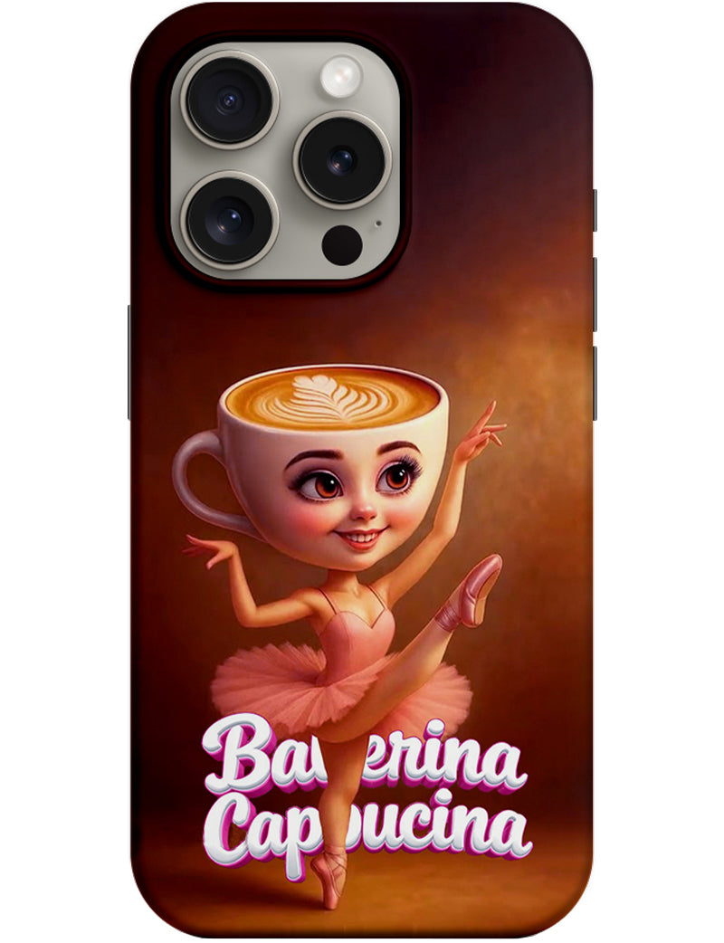 Futrola za Apple iPhone 14 Pro, Perfect Case, Italian Brainrot Ballerina Capuccina, Multicolor
