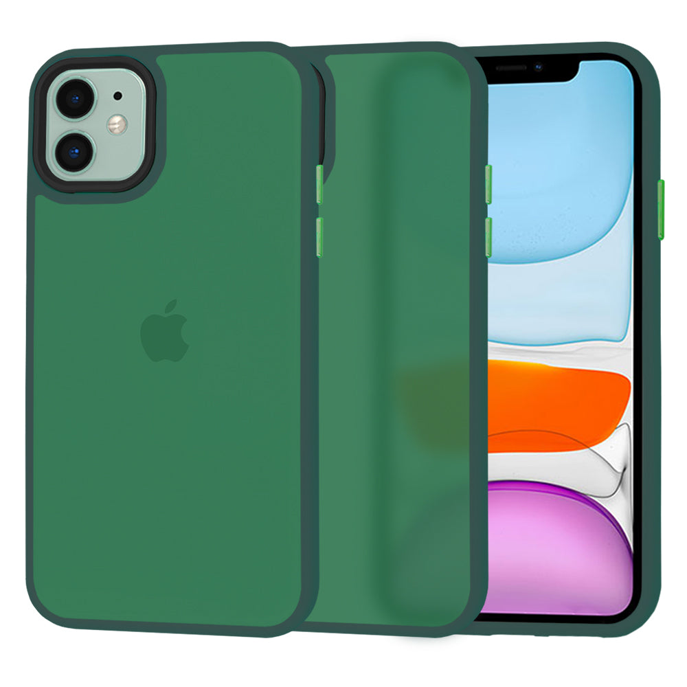 Futrola za Apple iPhone 11, Techsuit, HaloFrost, Zelena