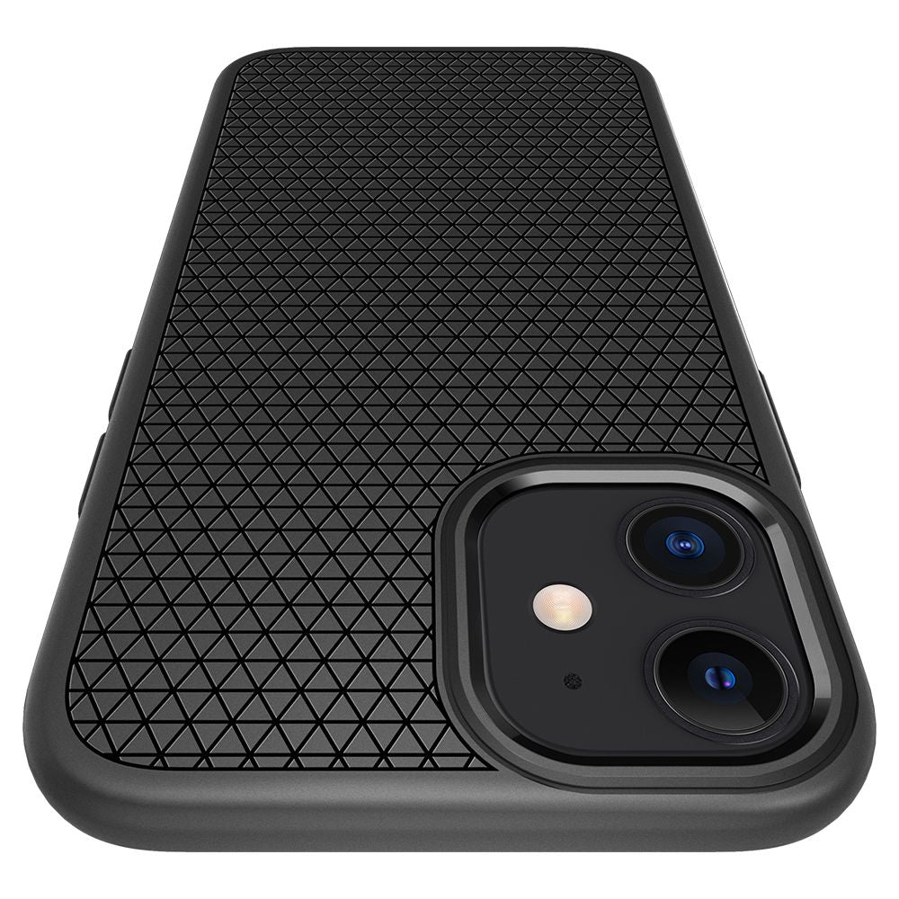 Futrola za Apple iPhone 12 / 12 Pro, Spigen, Liquid Air, Crna