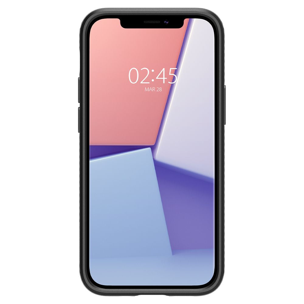 Futrola za Apple iPhone 12 / 12 Pro, Spigen, Liquid Air, Crna