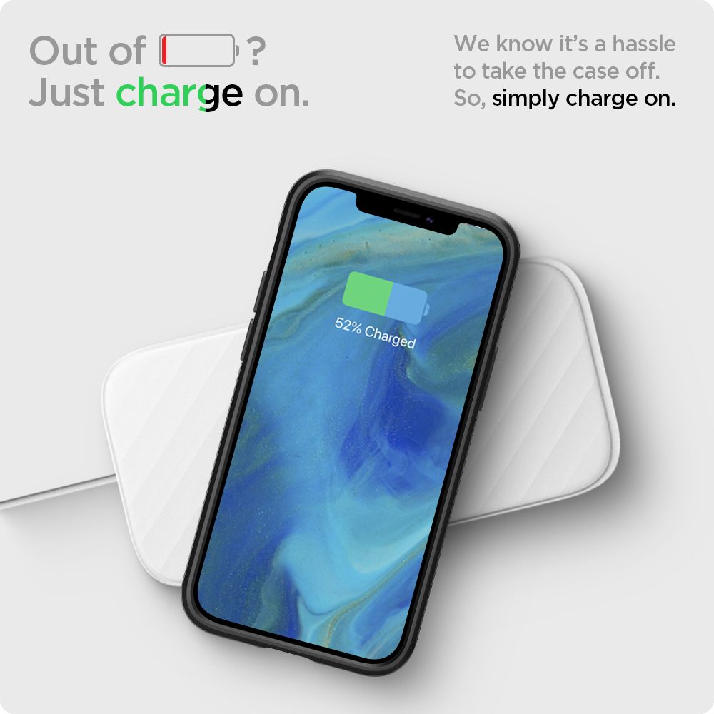 Futrola za Apple iPhone 12 / 12 Pro, Spigen, Liquid Air, Crna
