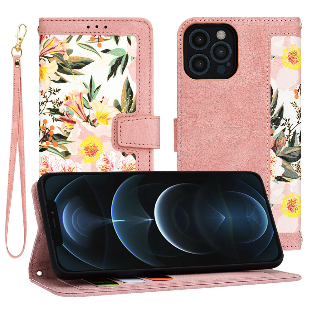 Futrola za Apple iPhone 12 Pro Max, Techsuit, FlipCraft, Roze
