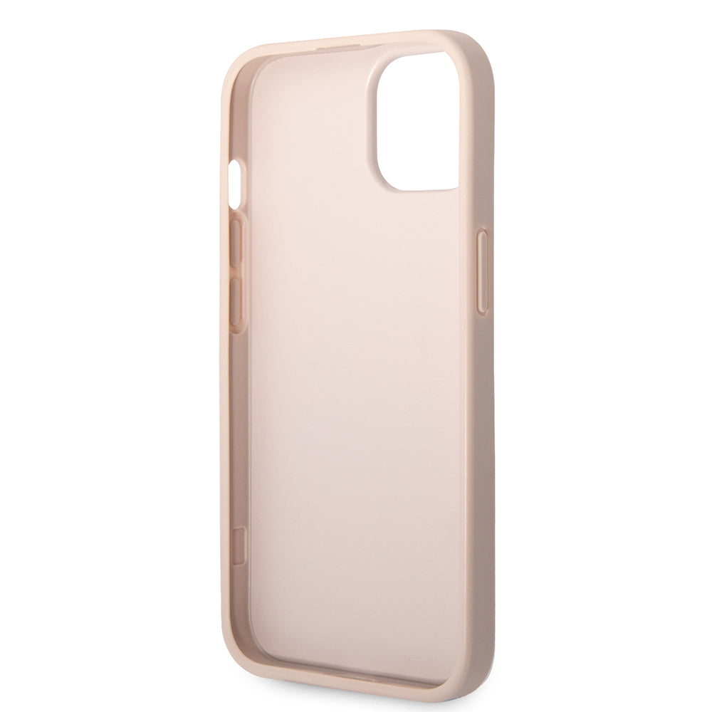 Futrola za Apple iPhone 14, Guess, 4G Metal Logo, Roze