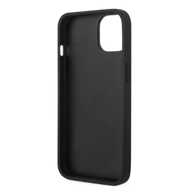 Futrola za Apple iPhone 14, Karl Lagerfeld, Glitter Choupette Patch, Srebrna