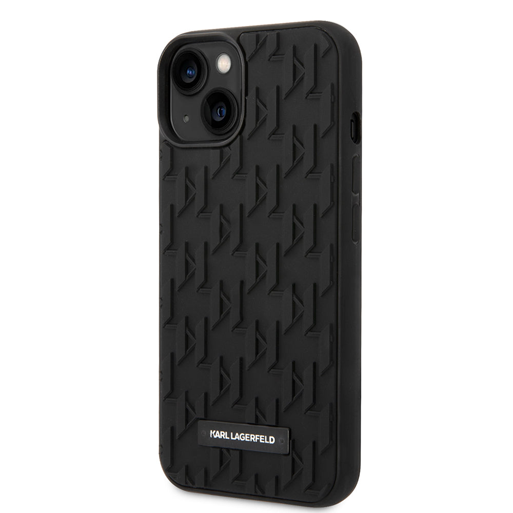 Futrola za Apple iPhone 14 Plus, Karl Lagerfeld, 3D Monogram, Crna