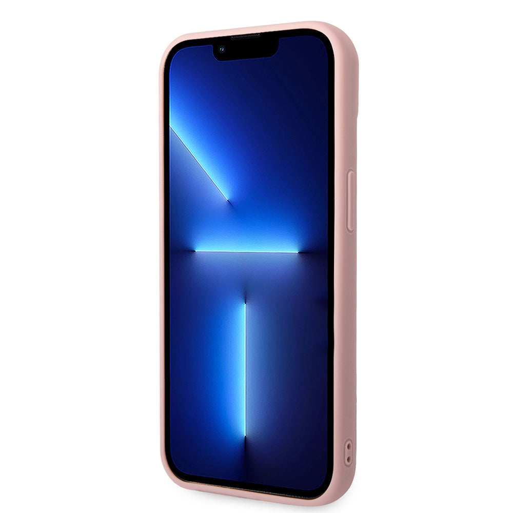 Futrola za Apple iPhone 14 Plus, Karl Lagerfeld, 3D Monogram, Roze