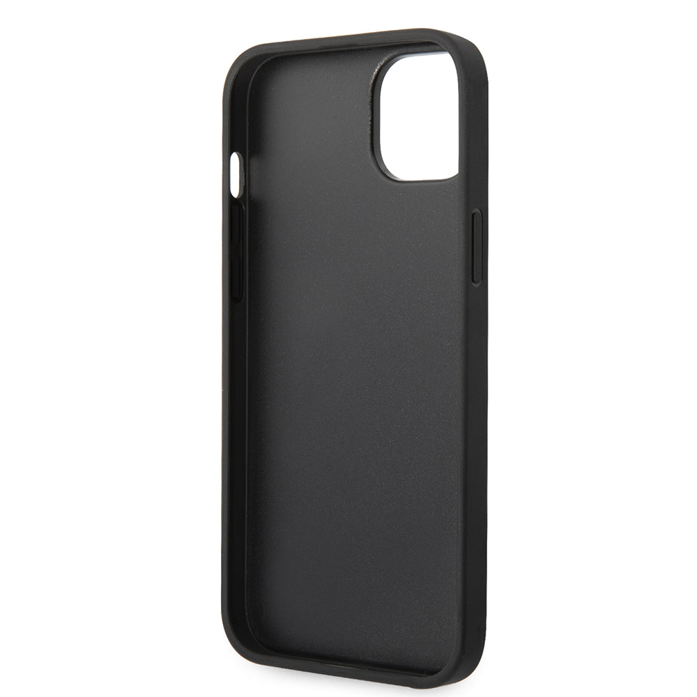 Futrola za Apple iPhone 14 Plus, Karl Lagerfeld, Glitter Flakes Ikonik Karl, Srebrna