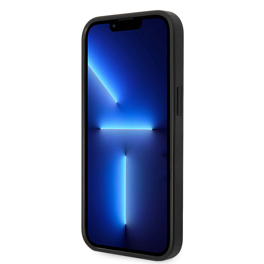 Futrola za Apple iPhone 14 Plus, Karl Lagerfeld, Saffiano Karl's Head, Srebrna