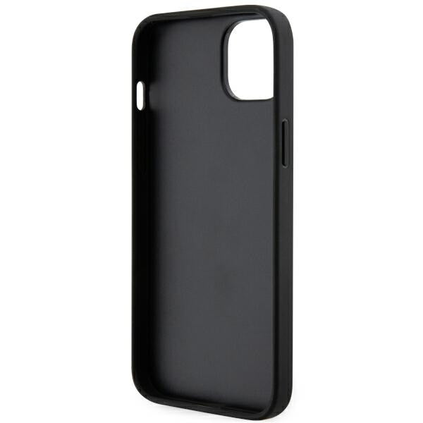 Futrola za Apple iPhone 14 Plus, Karl Lagerfeld, Saffiano Monogram Ikonik Karl, Crna