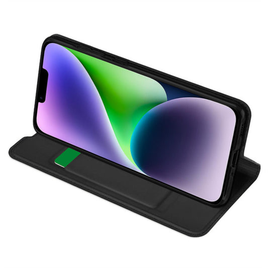 Futrola za Apple iPhone 14 Plus, Techsuit, Magskin Book, Crna