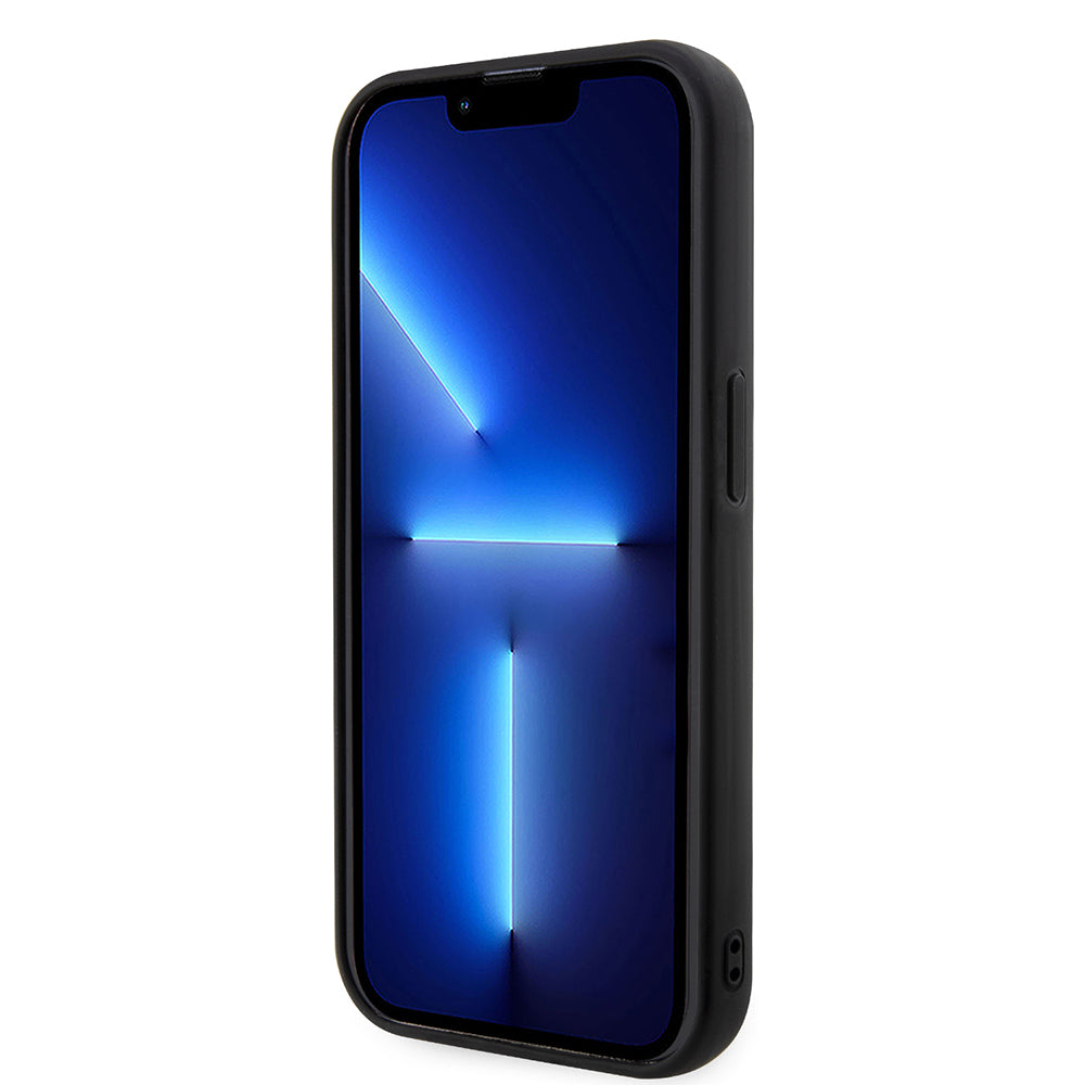 Futrola za Apple iPhone 14 Pro, Karl Lagerfeld, 3D Rubber Ikonik Karl, Crna