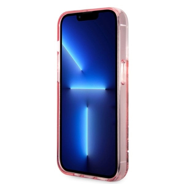 Futrola za Apple iPhone 14 Pro, Karl Lagerfeld, Glitter Choupette's Head, Roze
