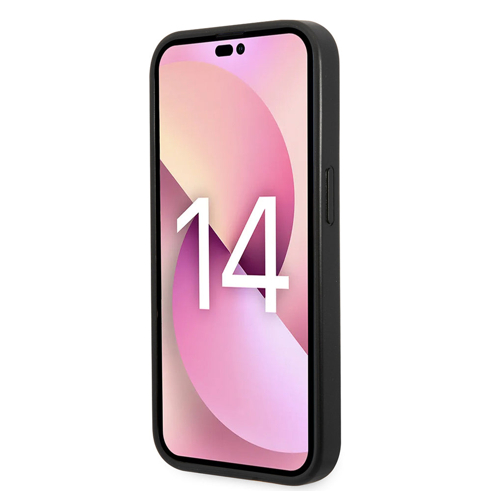 Futrola za Apple iPhone 14 Pro, Karl Lagerfeld, Saffiano Choupette's Head, Srebrna