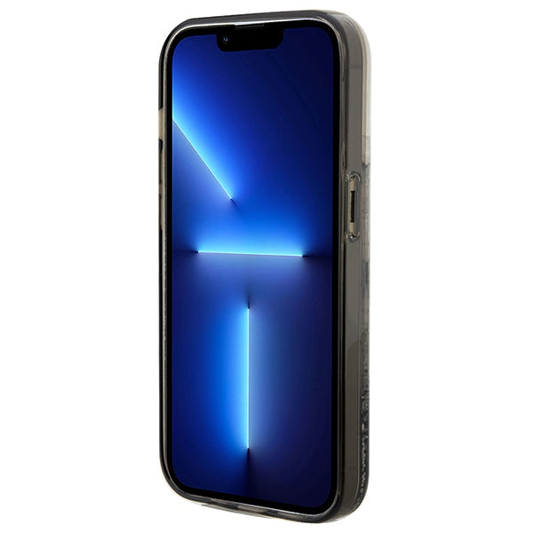 Futrola za Apple iPhone 14 Pro Max, Karl Lagerfeld, Liquid Glitter Choupette, Transparentna