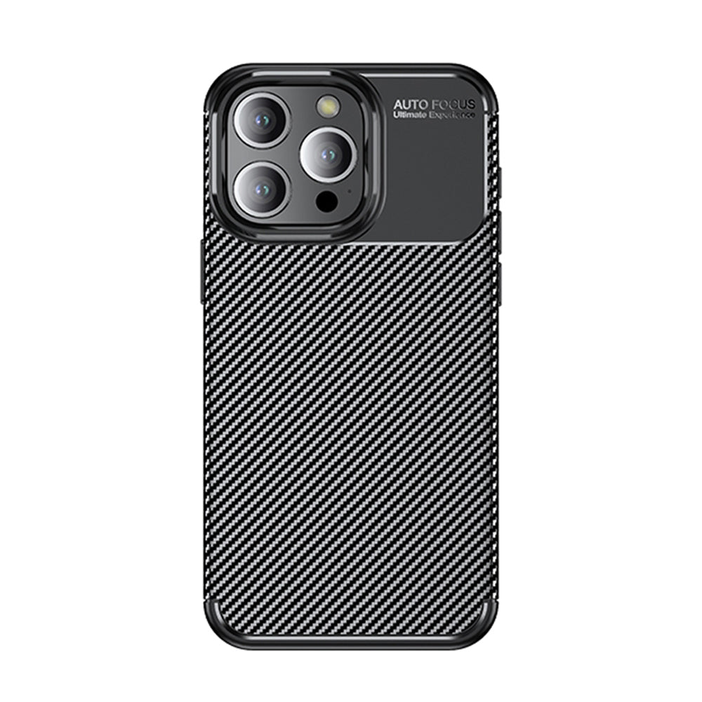 Futrola za Apple iPhone 14 Pro, Techsuit, CarbonFiber, Crna