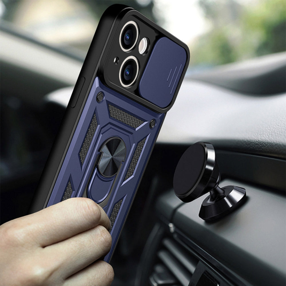 Futrola za Apple iPhone 14, Techsuit, CamShield, Plava