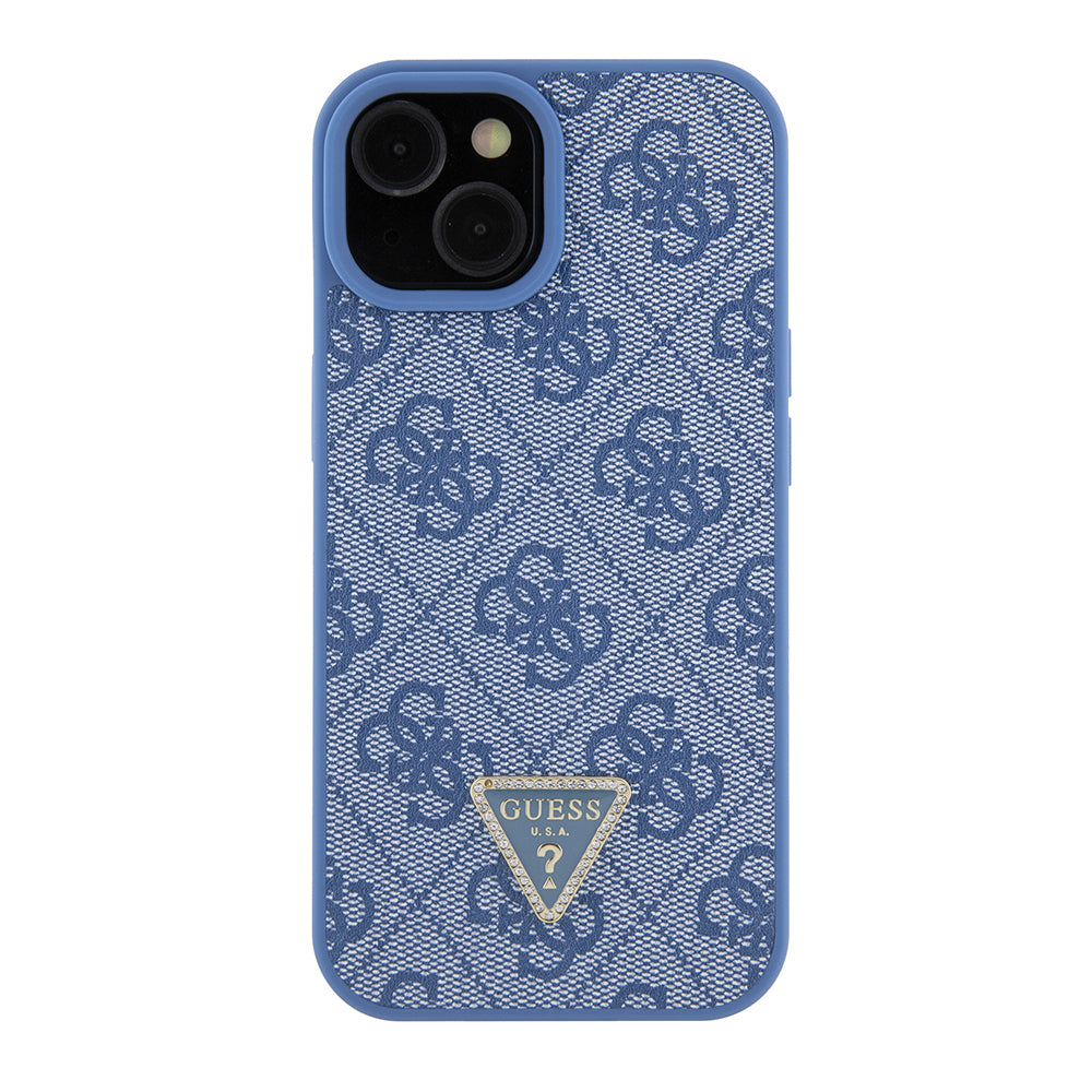 Futrola za Apple iPhone 15, Guess, Crossbody 4G Metal Logo, Plava