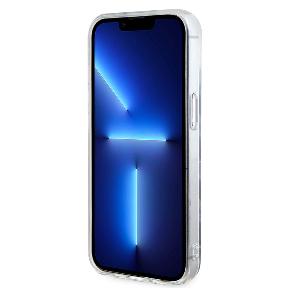 Futrola za Apple iPhone 15, Karl Lagerfeld, Monogram Choupette, Providna