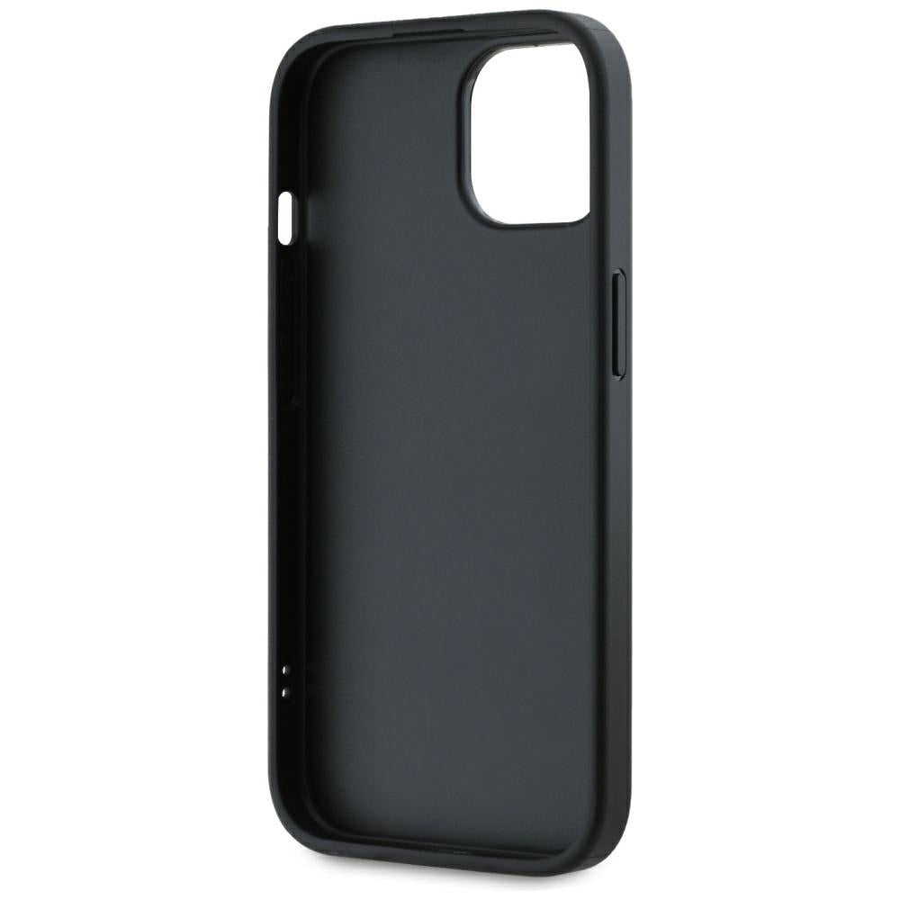 Futrola za Apple iPhone 15, Karl Lagerfeld, Saffiano Athleisure Stripes with Strap, Roze