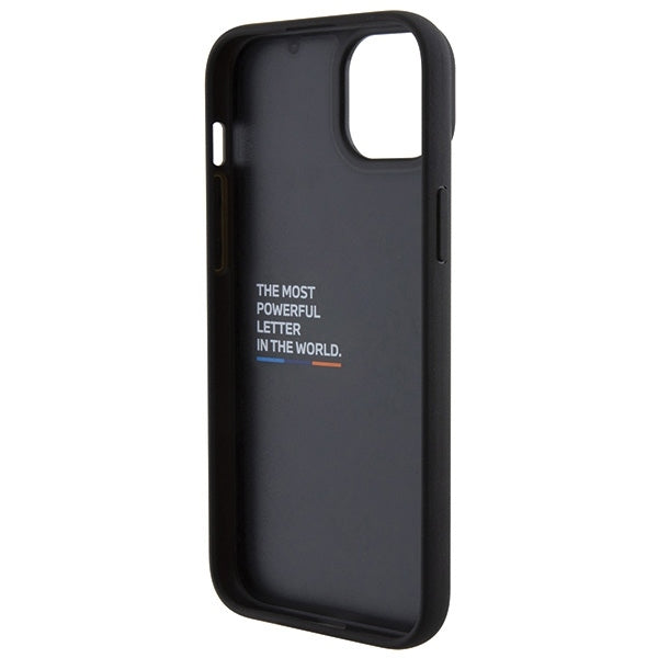 Futrola za Apple iPhone 15 Plus, BMW, Stamp Tricolor, Crna
