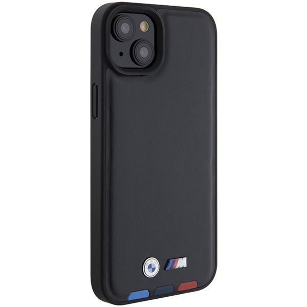 Futrola za Apple iPhone 15 Plus, BMW, Stamp Tricolor, Crna