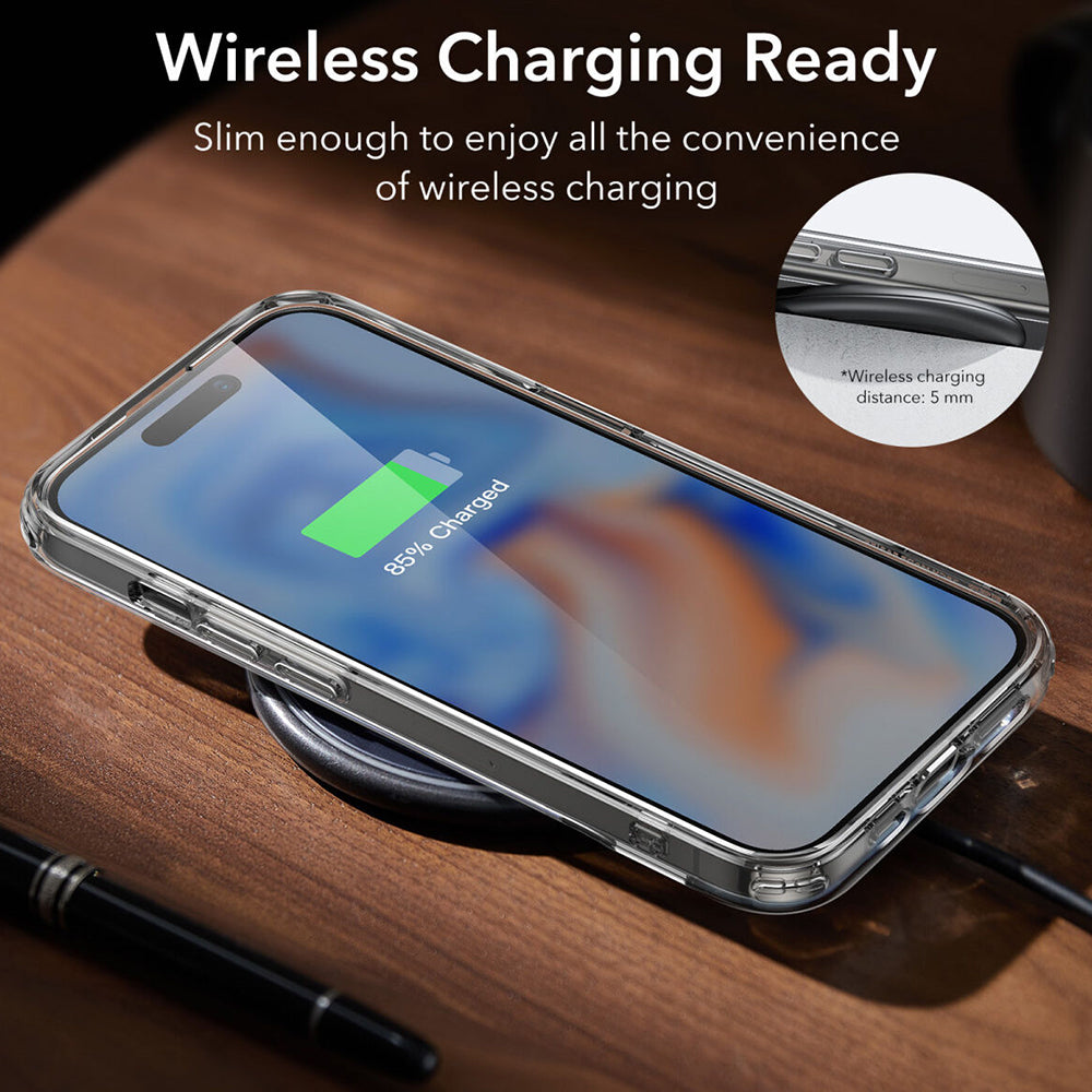 Futrola za Apple iPhone 15 Plus, ESR, Air Shield Boost Kickstand, Providna
