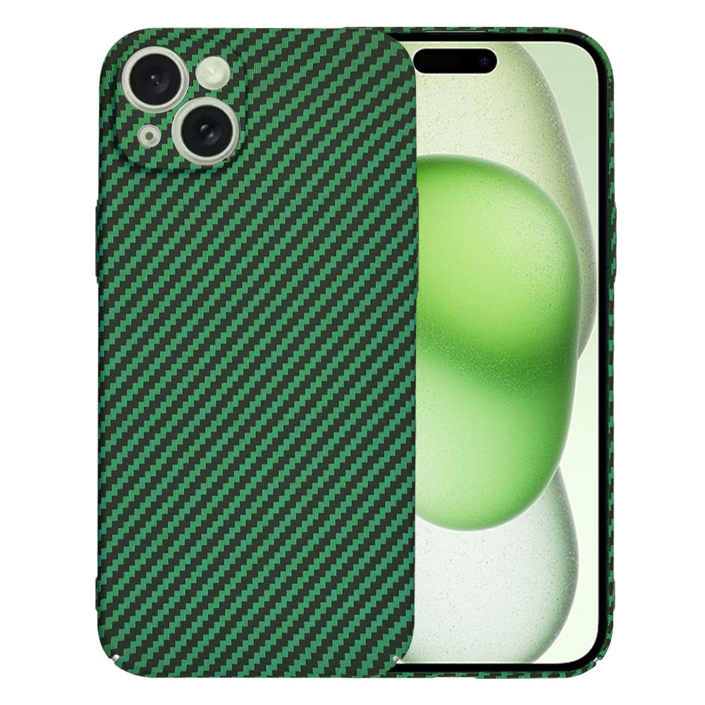 Futrola za Apple iPhone 15 Plus, Techsuit, Carbonite FiberShell, Zelena