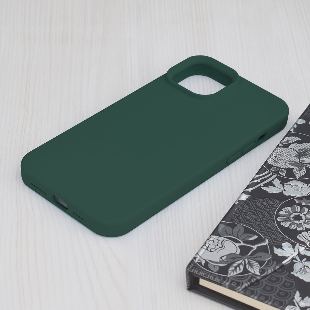 Futrola za Apple iPhone 15 Plus, Techsuit, Soft Edge, Tamno Zelena