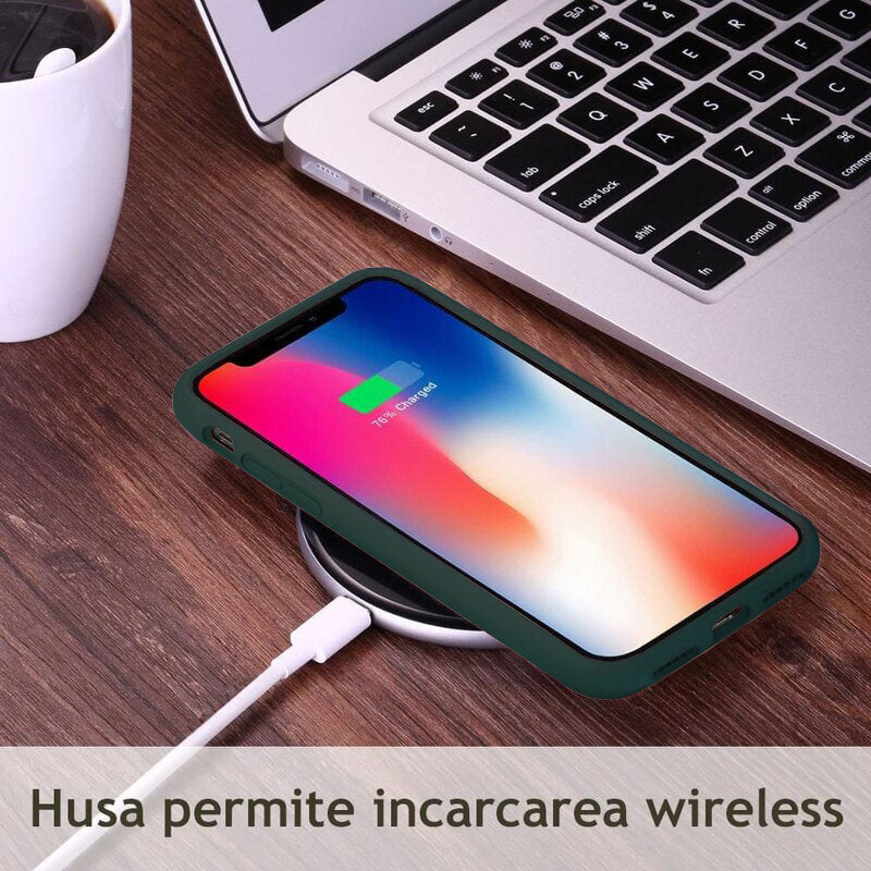 Futrola za Apple iPhone 15 Plus, Techsuit, Soft Edge, Tamno Zelena