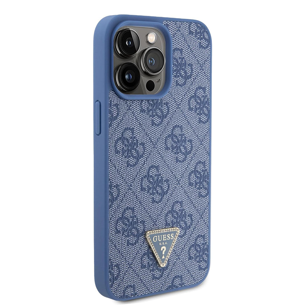 Futrola za Apple iPhone 15 Pro, Guess, Crossbody 4G Metal Logo, Plava