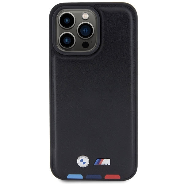 Futrola za Apple iPhone 15 Pro Max, BMW, Stamp Tricolor, Crna