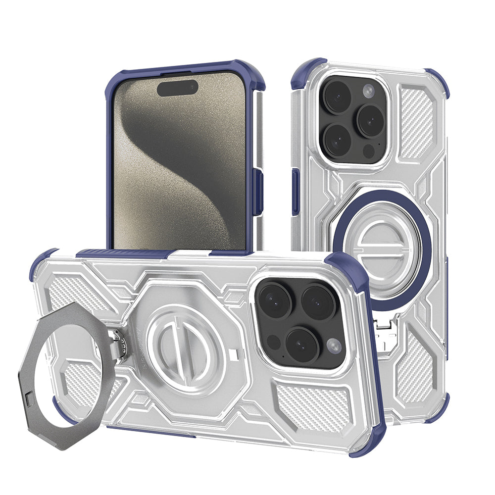 Futrola za Apple iPhone 15 Pro Max, Techsuit, Carbon Shield Pro, Plava