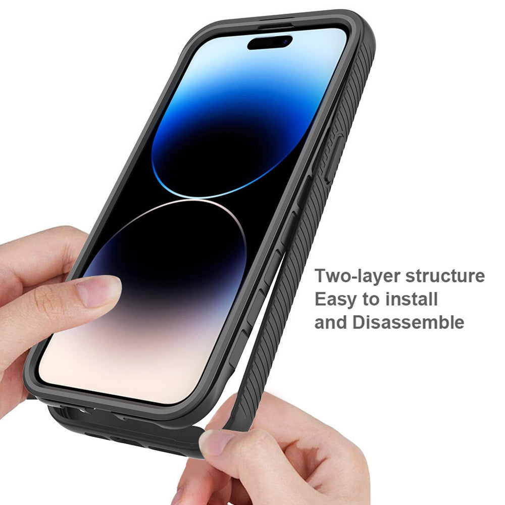 Futrola za Apple iPhone 15 Pro, Techsuit, Defense360 Pro, Crna