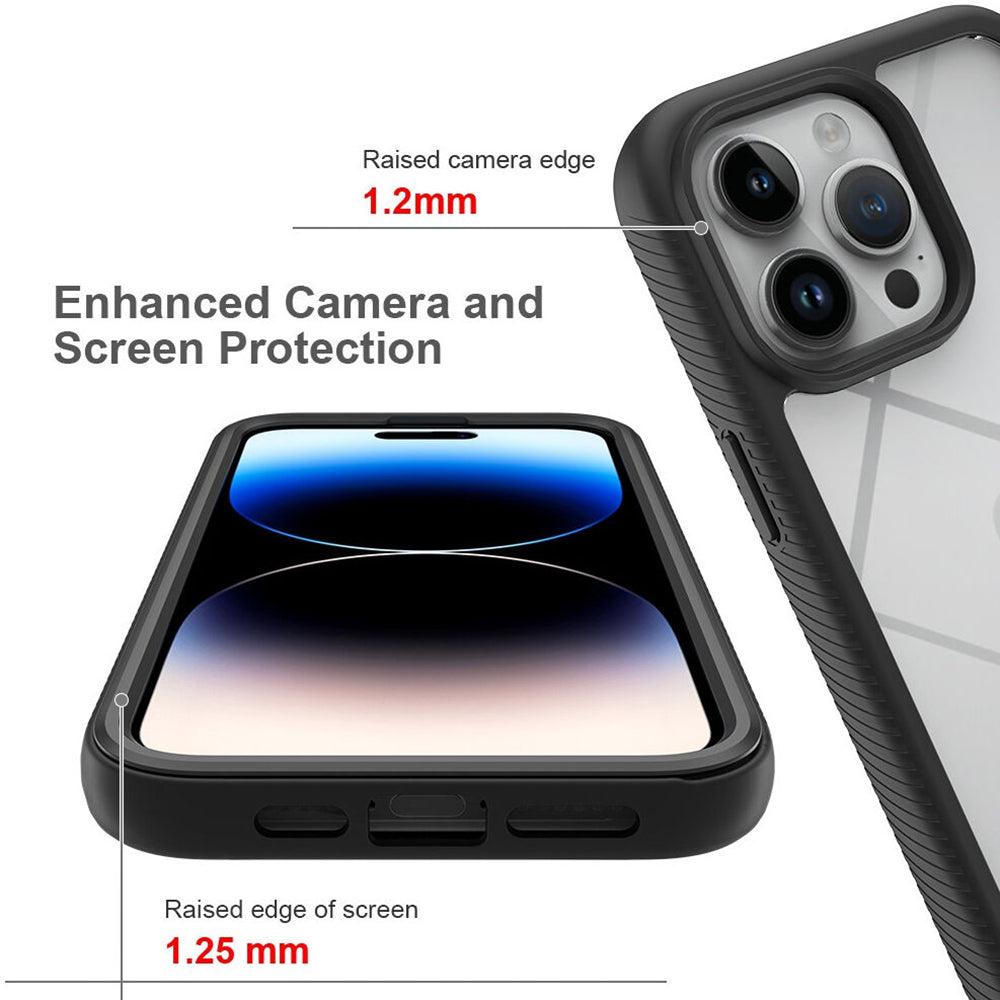 Futrola za Apple iPhone 15 Pro, Techsuit, Defense360 Pro, Crna