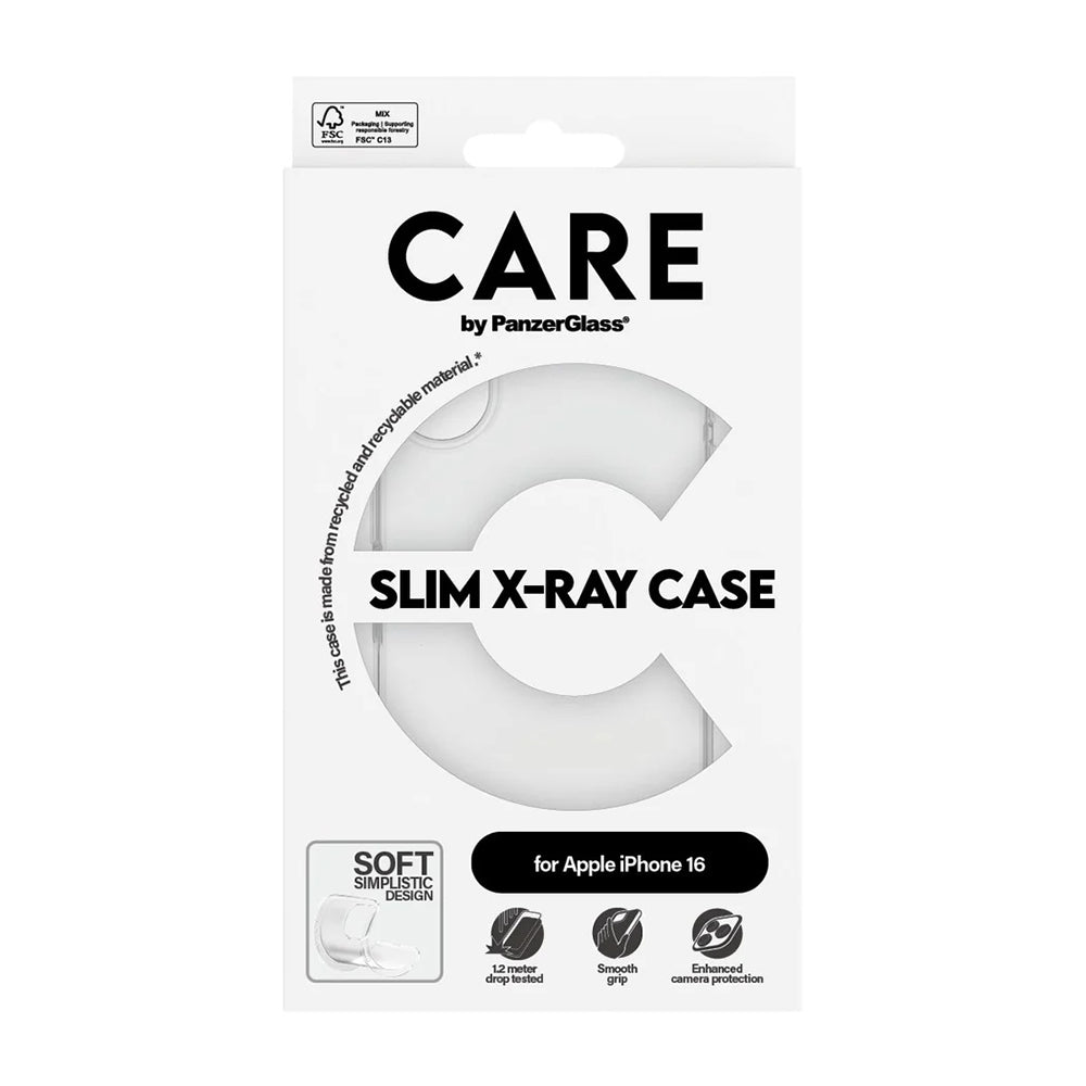 Futrola za Apple iPhone 16, PanzerGlass, Care Fashionable, Transparentna