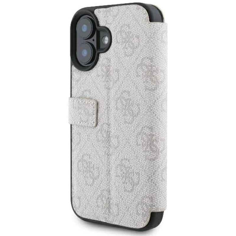 Futrola za Apple iPhone 16 Plus, Guess, 4G Book, Roze
