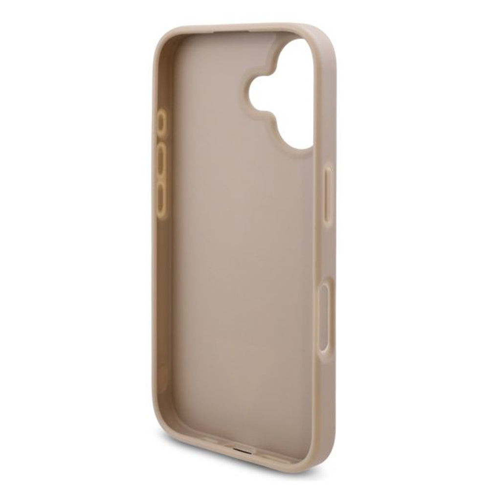 Futrola za Apple iPhone 16 Plus, Guess, 4G Triangle Logo, Bela