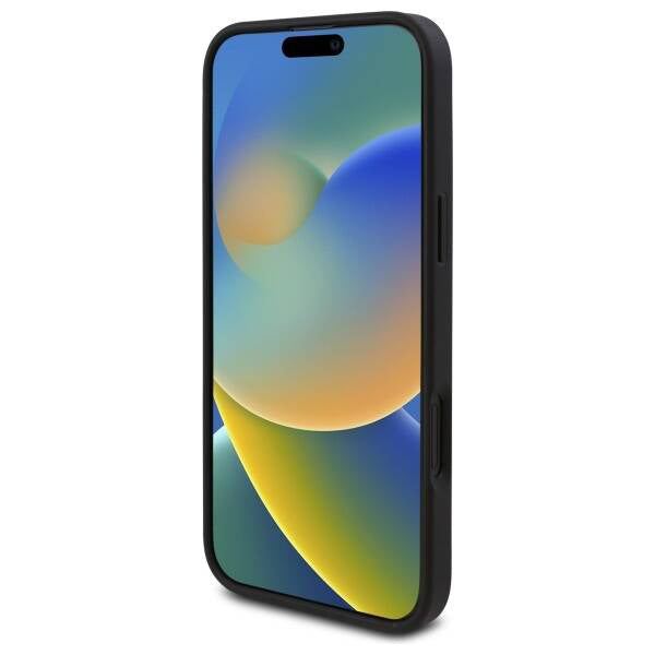 Futrola za Apple iPhone 16 Plus, Guess, 4G Triangle Logo, Crna