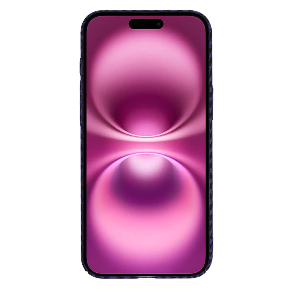 Futrola za Apple iPhone 16 Plus, Techsuit, Carbonite FiberShell, Ljubičasta