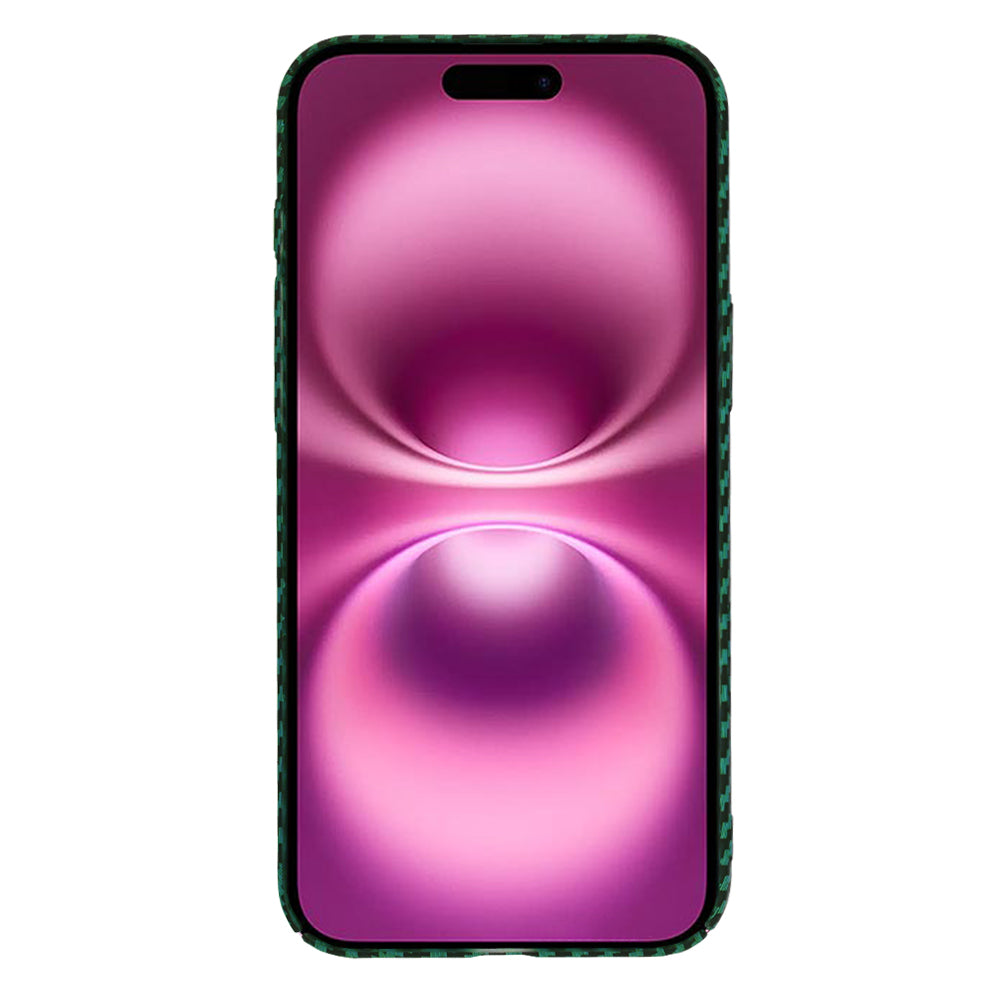 Futrola za Apple iPhone 16 Plus, Techsuit, Carbonite FiberShell, Zelena