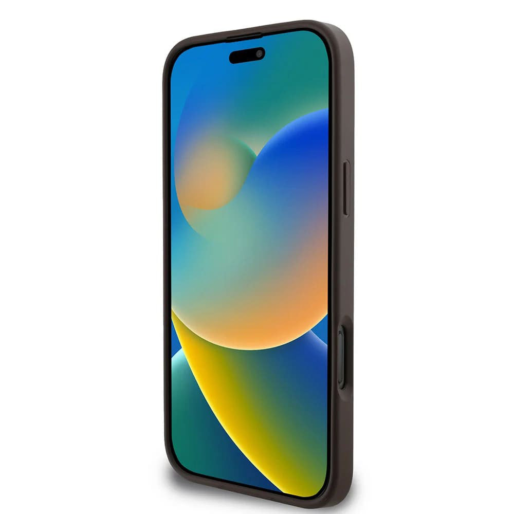Futrola za Apple iPhone 16 Pro, Guess, 4G Big Logo, Braon