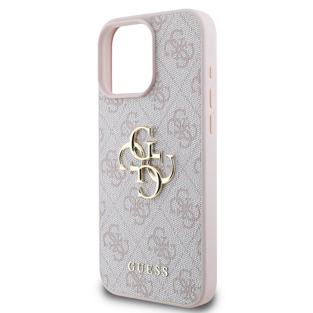 Futrola za Apple iPhone 16 Pro, Guess, 4G Big Logo, Roze
