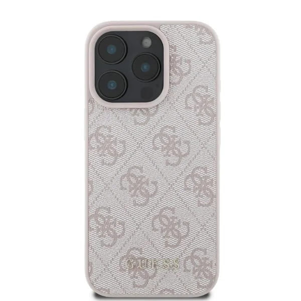 Futrola za Apple iPhone 16 Pro, Guess, 4G Classic, Roze