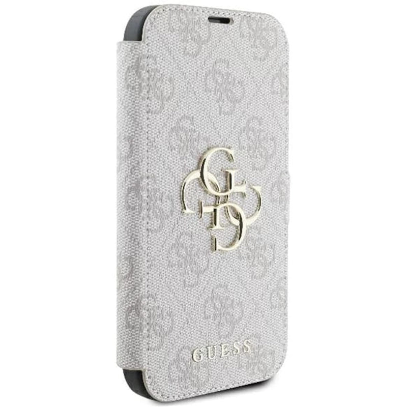 Futrola za Apple iPhone 16 Pro Max, Guess, 4G Book, Roze