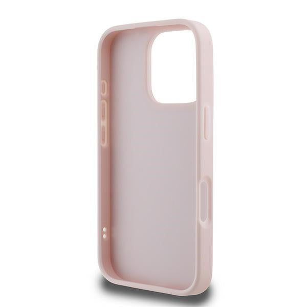 Futrola za Apple iPhone 16 Pro Max, Karl Lagerfeld, Diagonal Quilted Script, Roze