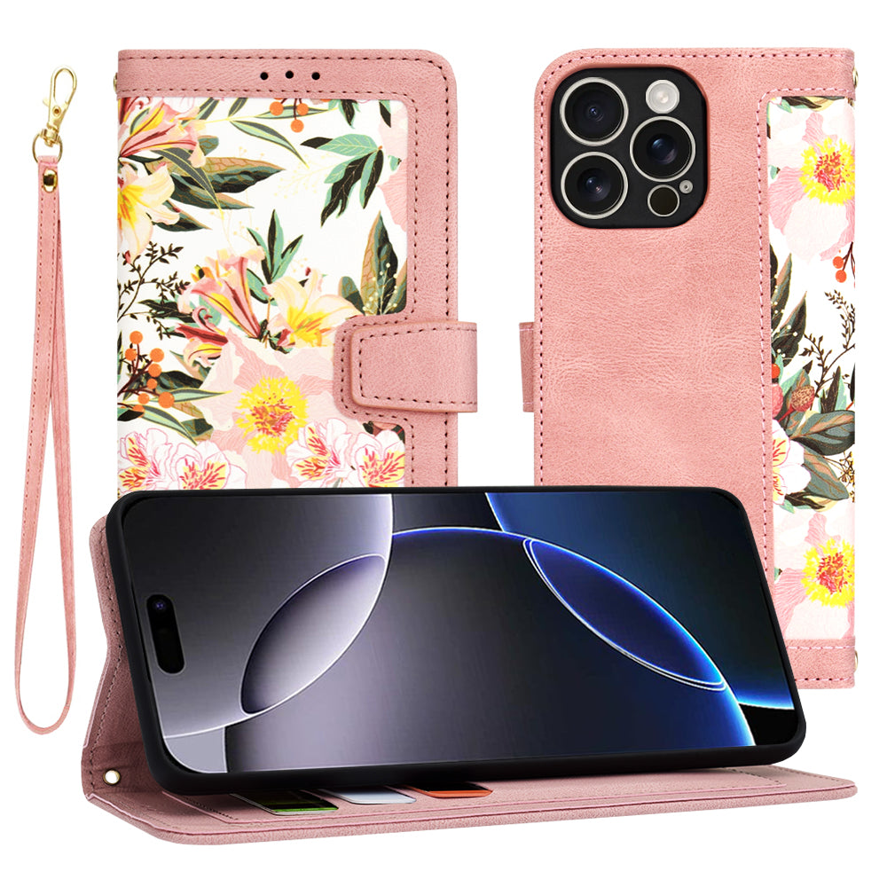 Futrola za Apple iPhone 16 Pro Max, Techsuit, FlipCraft, Roze
