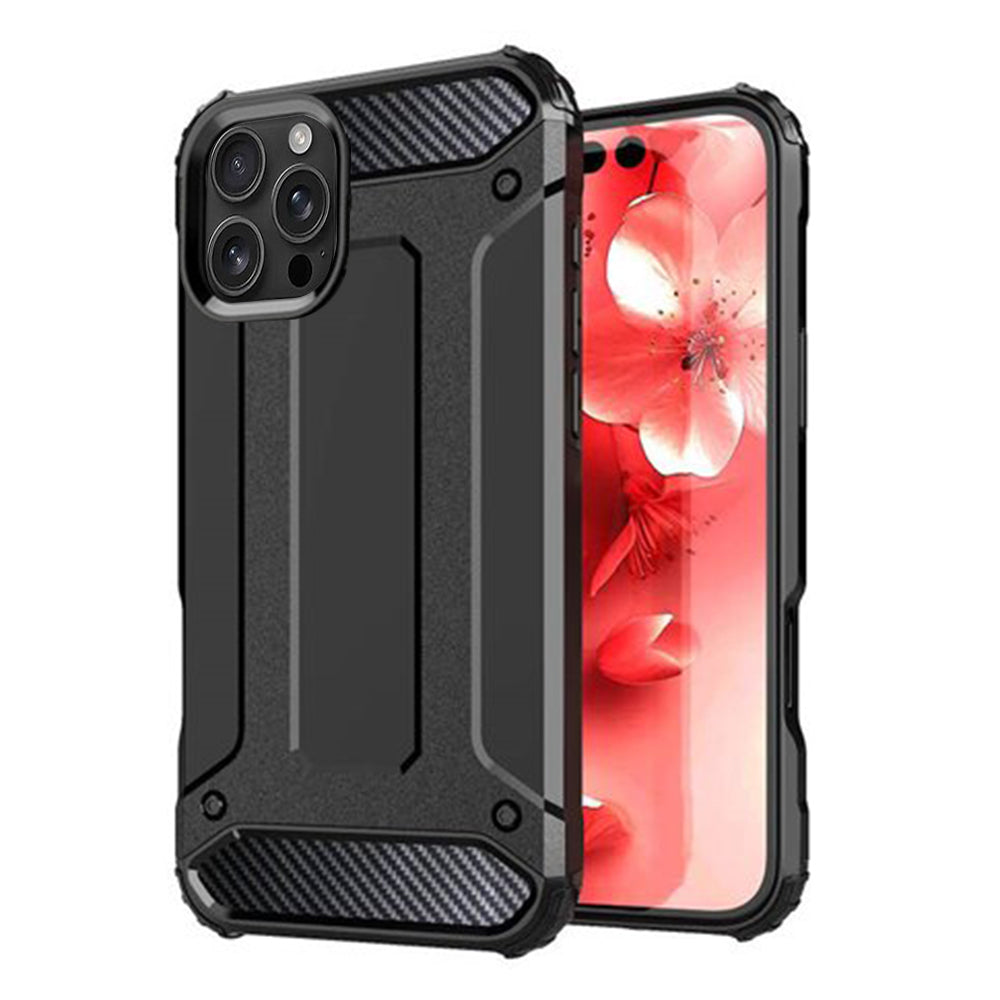 Futrola za Apple iPhone 16 Pro Max, Techsuit, Hybrid Armor, Crna